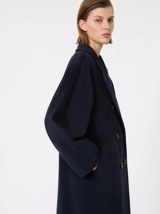 101801 Icon Coat, ultramarijn