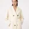 101801 Icon Coat, wit