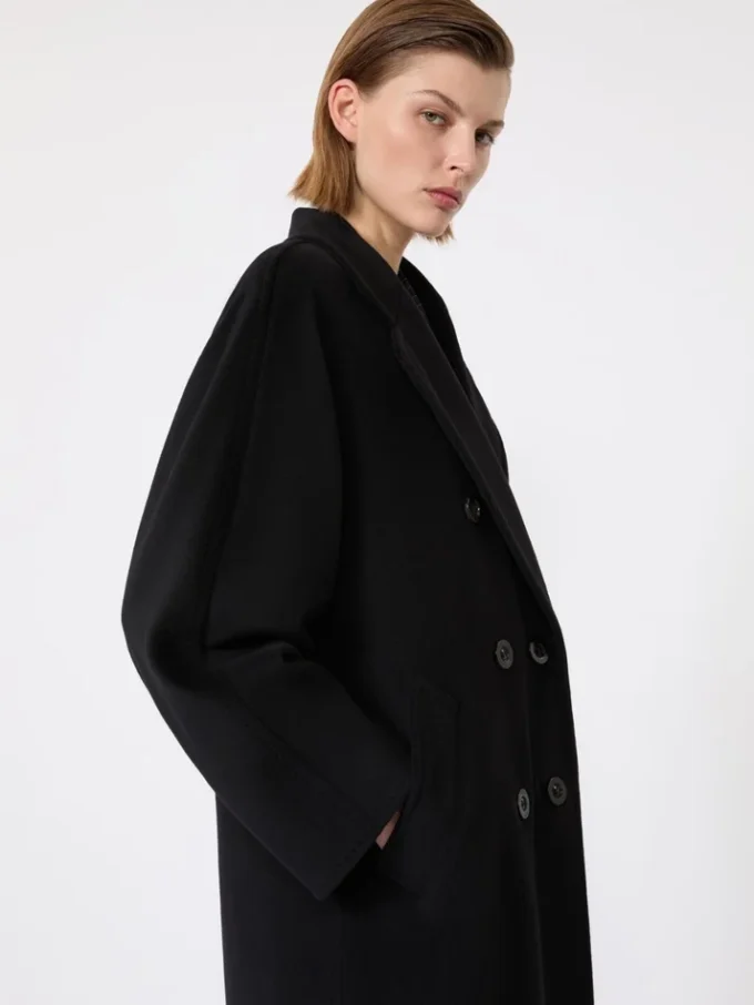 101801 Icon Coat, zwart