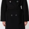 101801 Icon Coat, zwart
