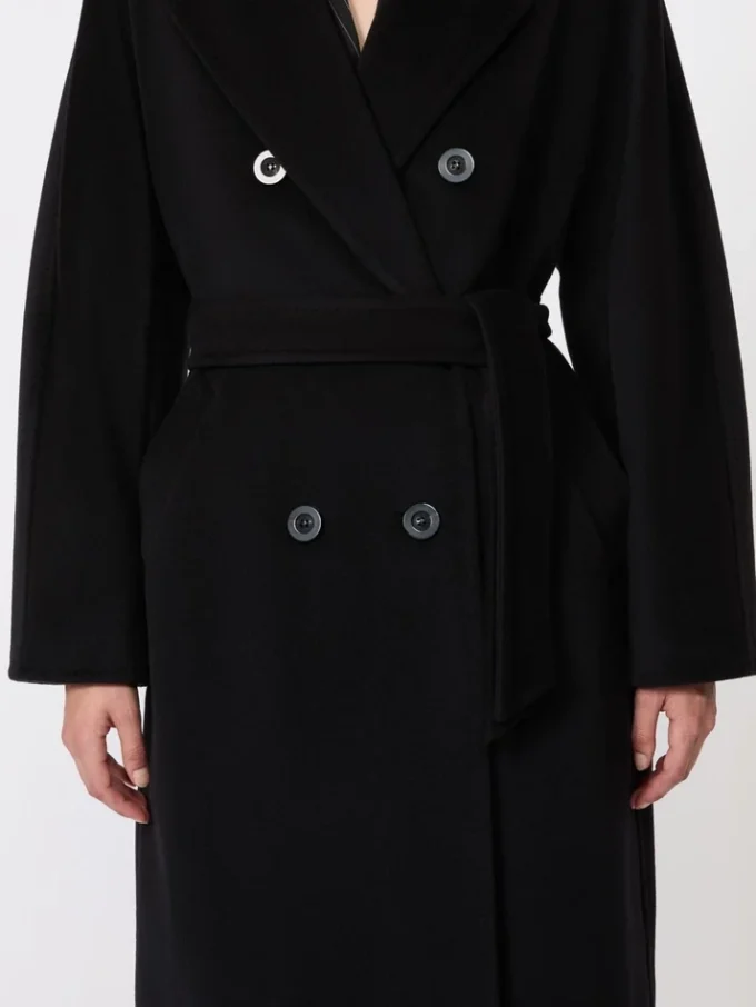 101801 Icon Coat, zwart