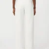 5-pocket broek van katoen en linnen, wit 5-pocket broek van katoen en linnen, wit
