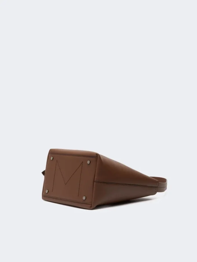Archetipo kleine leren tas, bruin