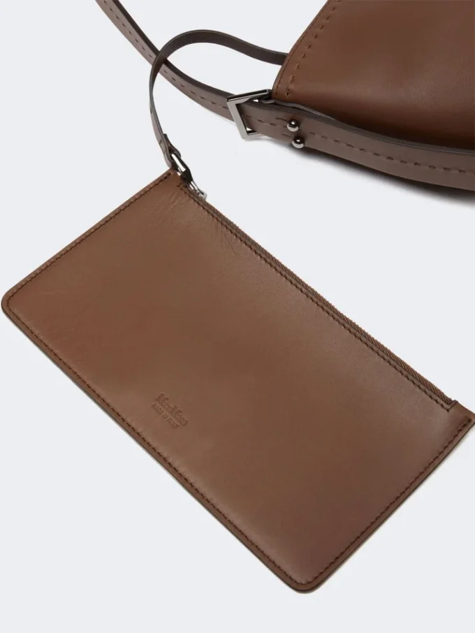 Archetipo kleine leren tas, bruin