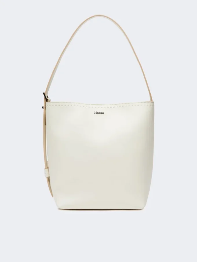 Archetipo kleine leren tas, wit Archetipo kleine leren tas, wit
