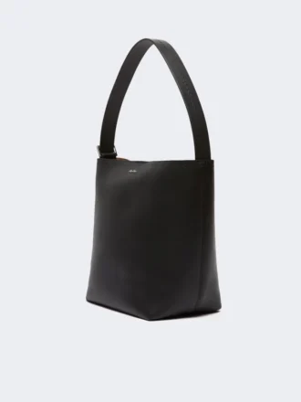 Archetipo kleine leren tas, zwart