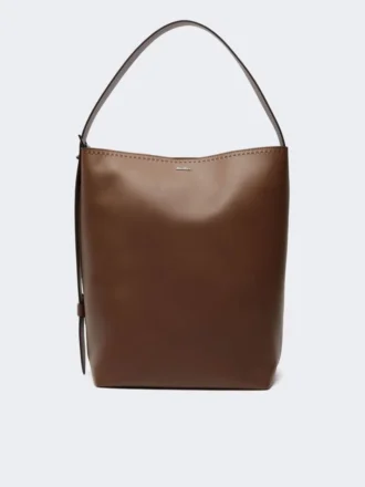 – Archetipo middelgrote leren tas, bruin