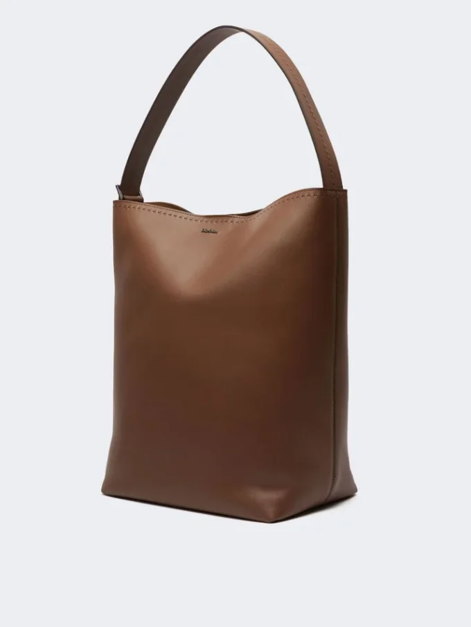 – Archetipo middelgrote leren tas, bruin – Archetipo middelgrote leren tas, bruin