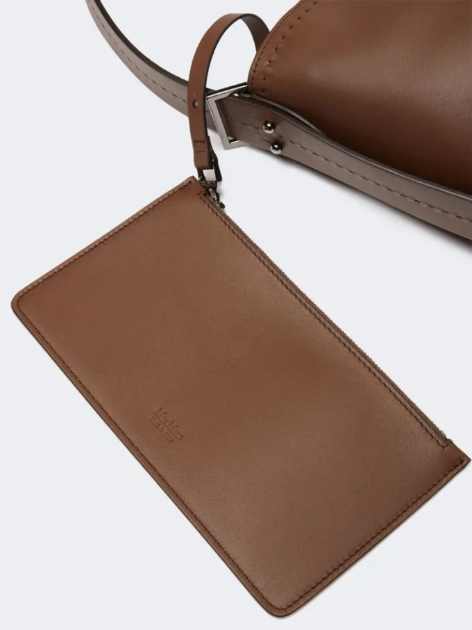 – Archetipo middelgrote leren tas, bruin – Archetipo middelgrote leren tas, bruin