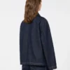 Authentiek denim shacket, marineblauw