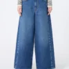 Authentieke katoenen denim jeans, marineblauw Authentieke katoenen denim jeans, marineblauw