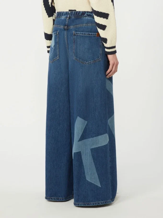 Authentieke katoenen denim jeans, marineblauw Authentieke katoenen denim jeans, marineblauw
