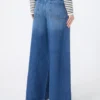 Authentieke katoenen denim jeans, marineblauw Authentieke katoenen denim jeans, marineblauw