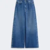 Authentieke katoenen denim jeans, marineblauw Authentieke katoenen denim jeans, marineblauw