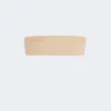 Bandeau-bh van stretchviscose, camel