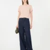 Basic T-shirt van katoenen jersey, roze Basic T-shirt van katoenen jersey, roze