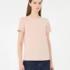 Basic T-shirt van katoenen jersey, roze Basic T-shirt van katoenen jersey, roze