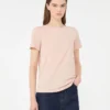 Basic T-shirt van katoenen jersey, roze Basic T-shirt van katoenen jersey, roze
