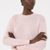 Basic trui van wol en kasjmier, roze Basic trui van wol en kasjmier, roze