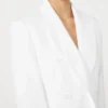 Blazer van katoen-crêpe canvas, optisch wit Blazer van katoen-crêpe canvas, optisch wit