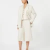 Blazer van puur linnen, beige Blazer van puur linnen, beige
