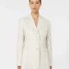 Blazer van puur linnen, beige Blazer van puur linnen, beige
