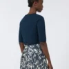 Bolero van katoengaren, ultramarijn Bolero van katoengaren, ultramarijn