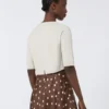 Bolero van katoengaren, wit Bolero van katoengaren, wit