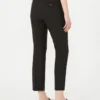 Broek van dubbelzijdig viscose canvas, zwart Broek van dubbelzijdig viscose canvas, zwart