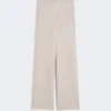 Broek van kasjmiergaren, beige Broek van kasjmiergaren, beige