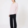 Broek van kasjmiergaren, ultramarijn Broek van kasjmiergaren, ultramarijn