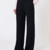Broek van kasjmiergaren, ultramarijn Broek van kasjmiergaren, ultramarijn