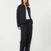 Broek van puur wol, marineblauw Broek van puur wol, marineblauw