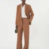 Broek van puur wol, tabakskleur Broek van puur wol, tabakskleur