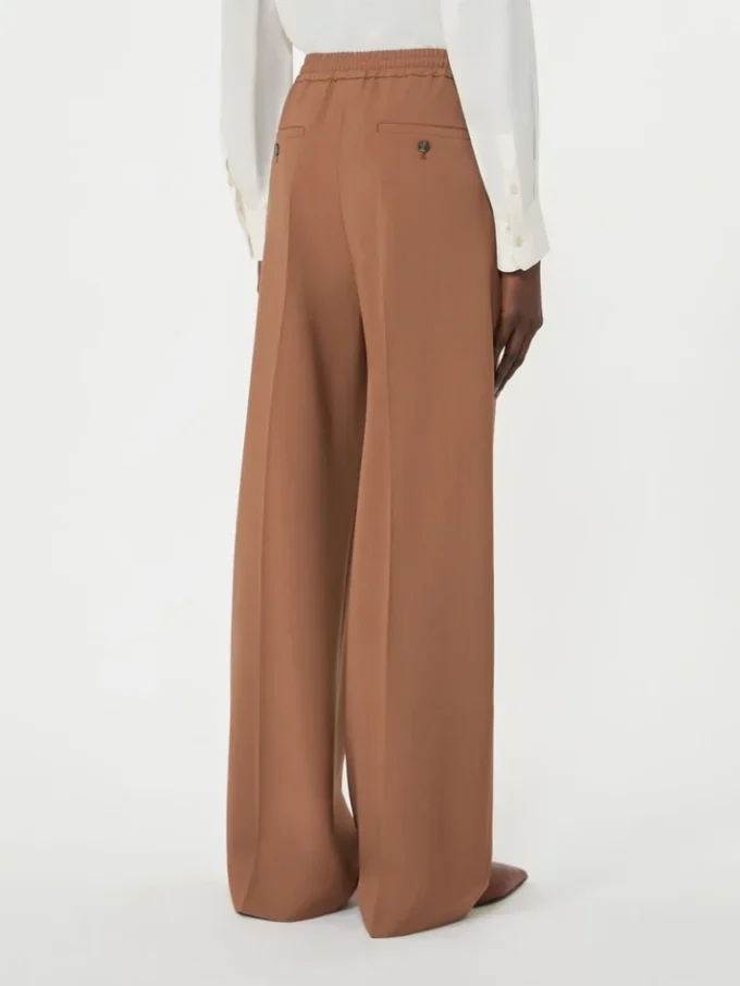 Broek van puur wol, tabakskleur Broek van puur wol, tabakskleur