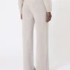 Broek van wol en kasjmier, beige Broek van wol en kasjmier, beige