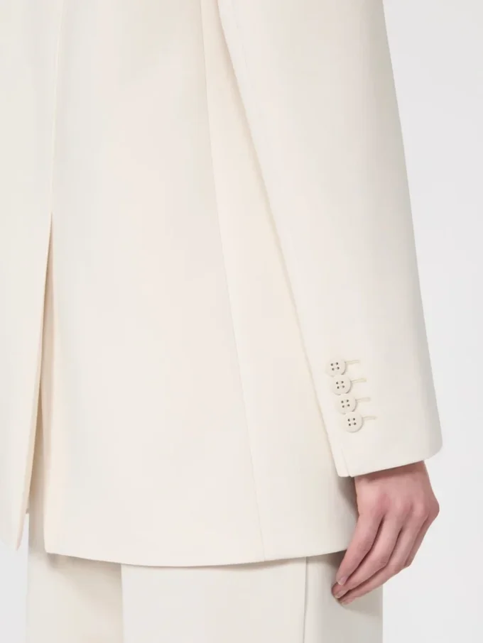 Cady-blazer met enkele rij knopen, beige Cady-blazer met enkele rij knopen, beige
