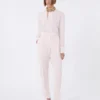 Cady-broek met wijd uitlopende pijpen, roze Cady-broek met wijd uitlopende pijpen, roze