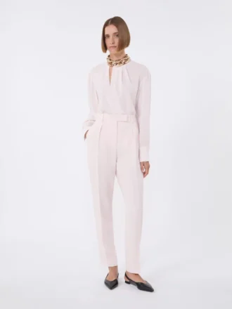 Cady-broek met wijd uitlopende pijpen, roze