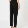 Cady-broek met wijd uitlopende pijpen, zwart Cady-broek met wijd uitlopende pijpen, zwart