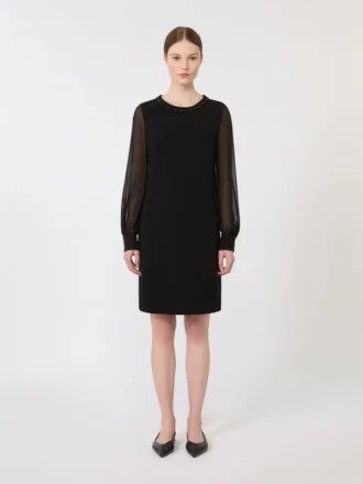 Cady-cocktailjurk, zwart