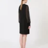 Cady-cocktailjurk, zwart