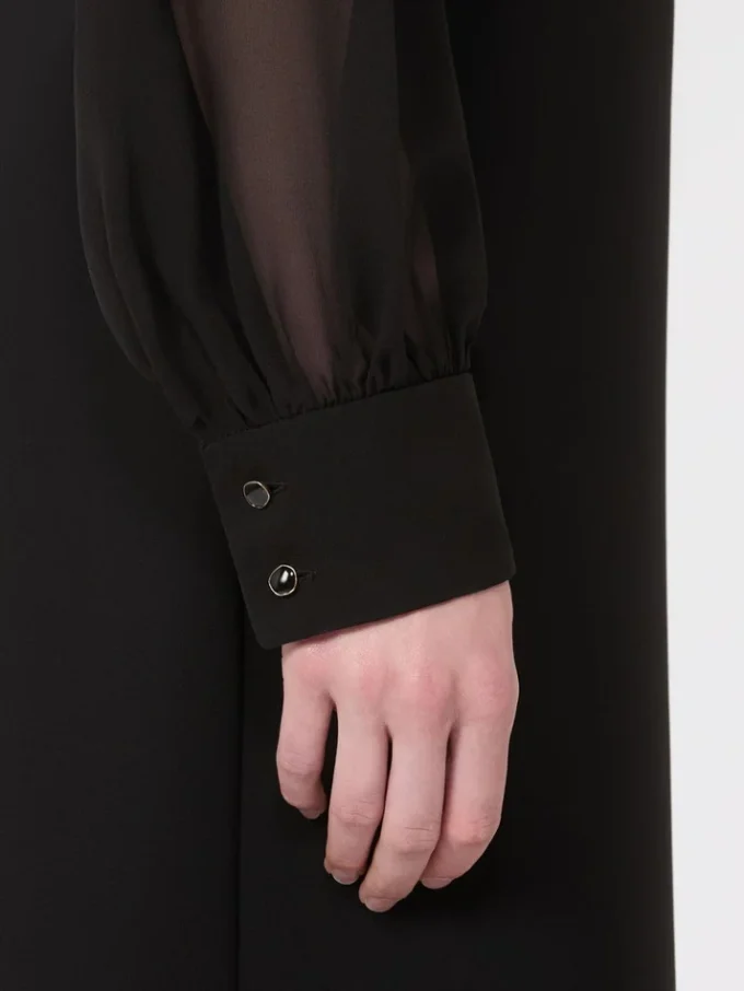 Cady-cocktailjurk, zwart