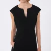 Cady-jurk met prinsessensilhouet, zwart Cady-jurk met prinsessensilhouet, zwart