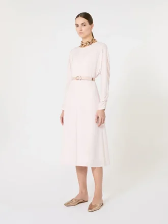 Cady-jurk met uitlopende pijpen, roze