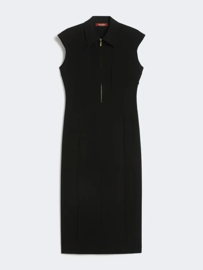 Cady midi-jurk, zwart