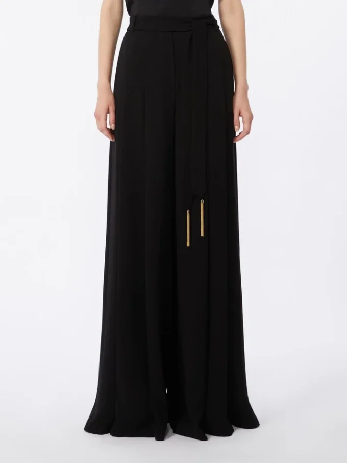 Cady Palazzo-broek, zwart Cady Palazzo-broek, zwart