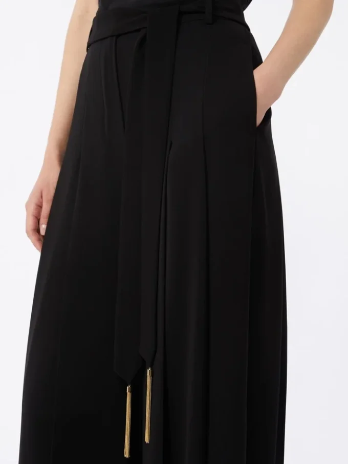 Cady Palazzo-broek, zwart Cady Palazzo-broek, zwart