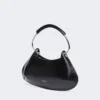 Caju mini-leren tas, zwart Caju mini-leren tas, zwart