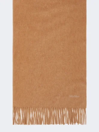 Camelkleurige stola met logo, camel Camelkleurige stola met logo, camel